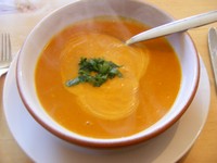 Kürbissuppe