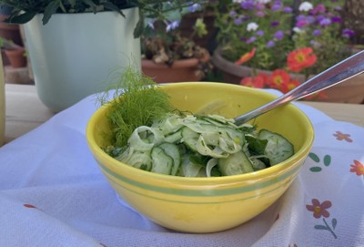 Fenchel Gurken Salat Rezeptseite