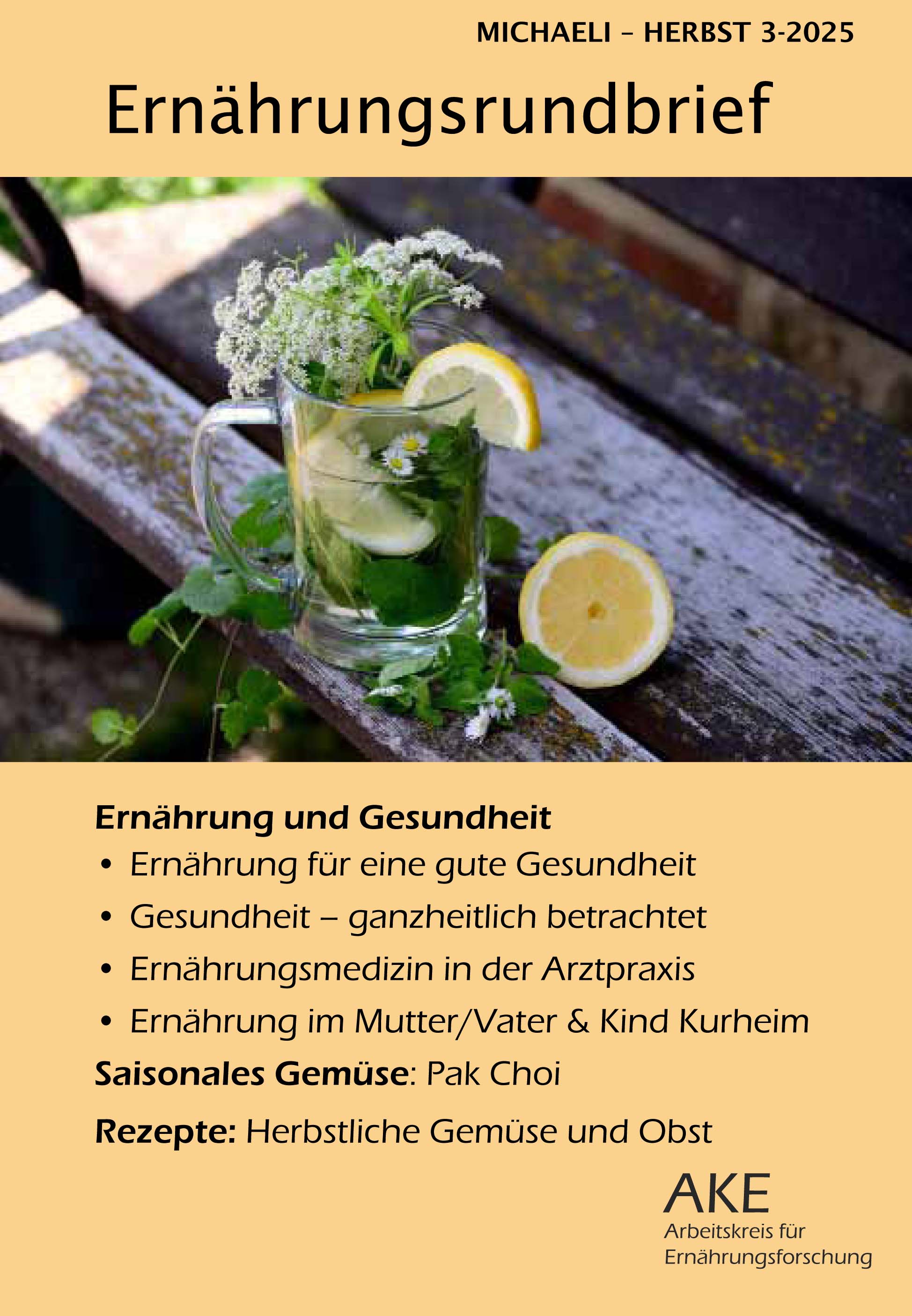 Ernährungsrundbrief 3-25