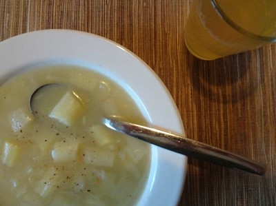 Spargelcremesuppe