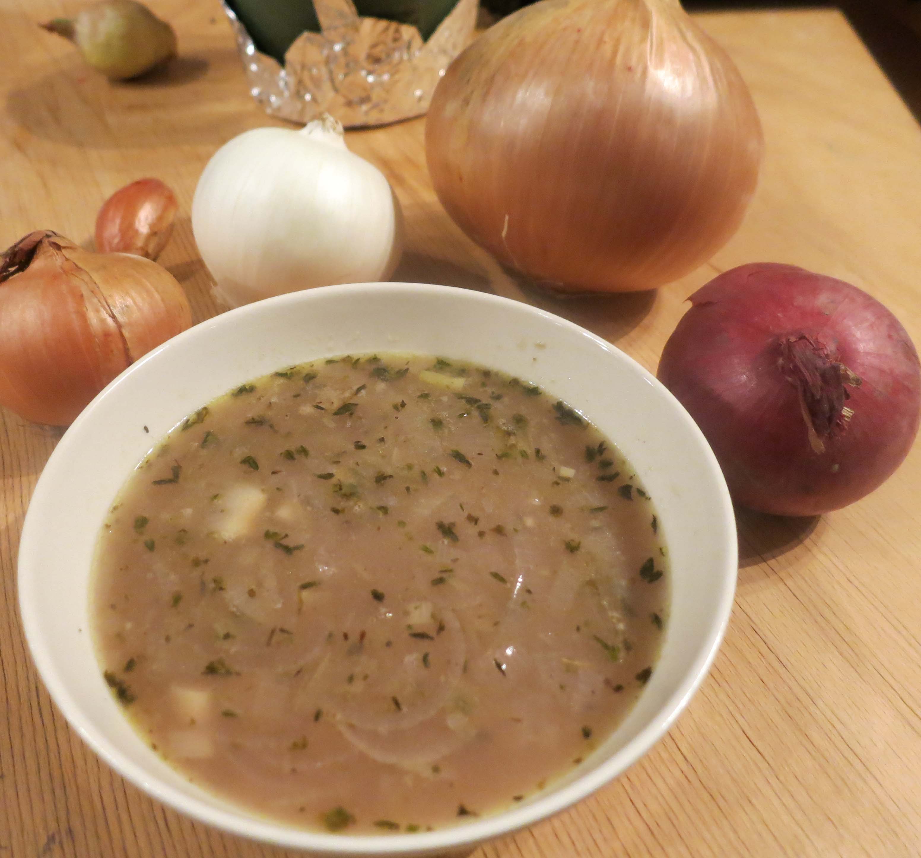 Zwiebelsuppe 